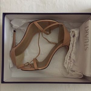 Stuart Weitzman Nudistsong Adobe heels